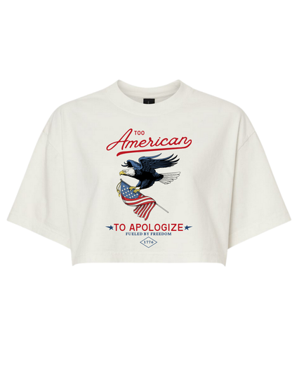 too american to apologize