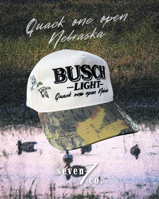 quack one open trucker