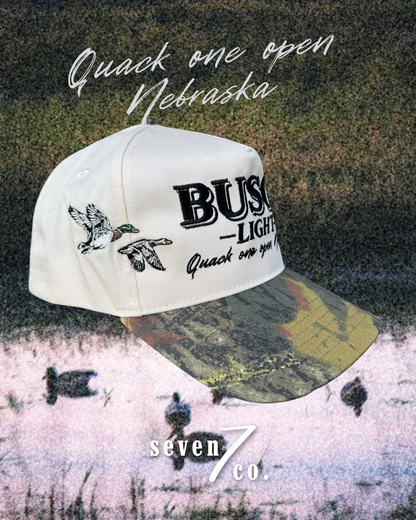 quack one open trucker