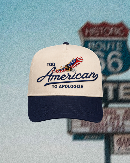 too american to apologize trucker