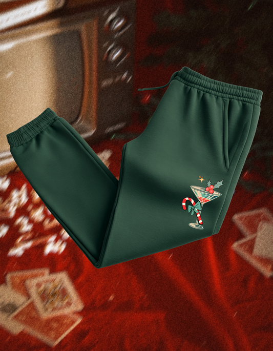cheers! santa sweatpants
