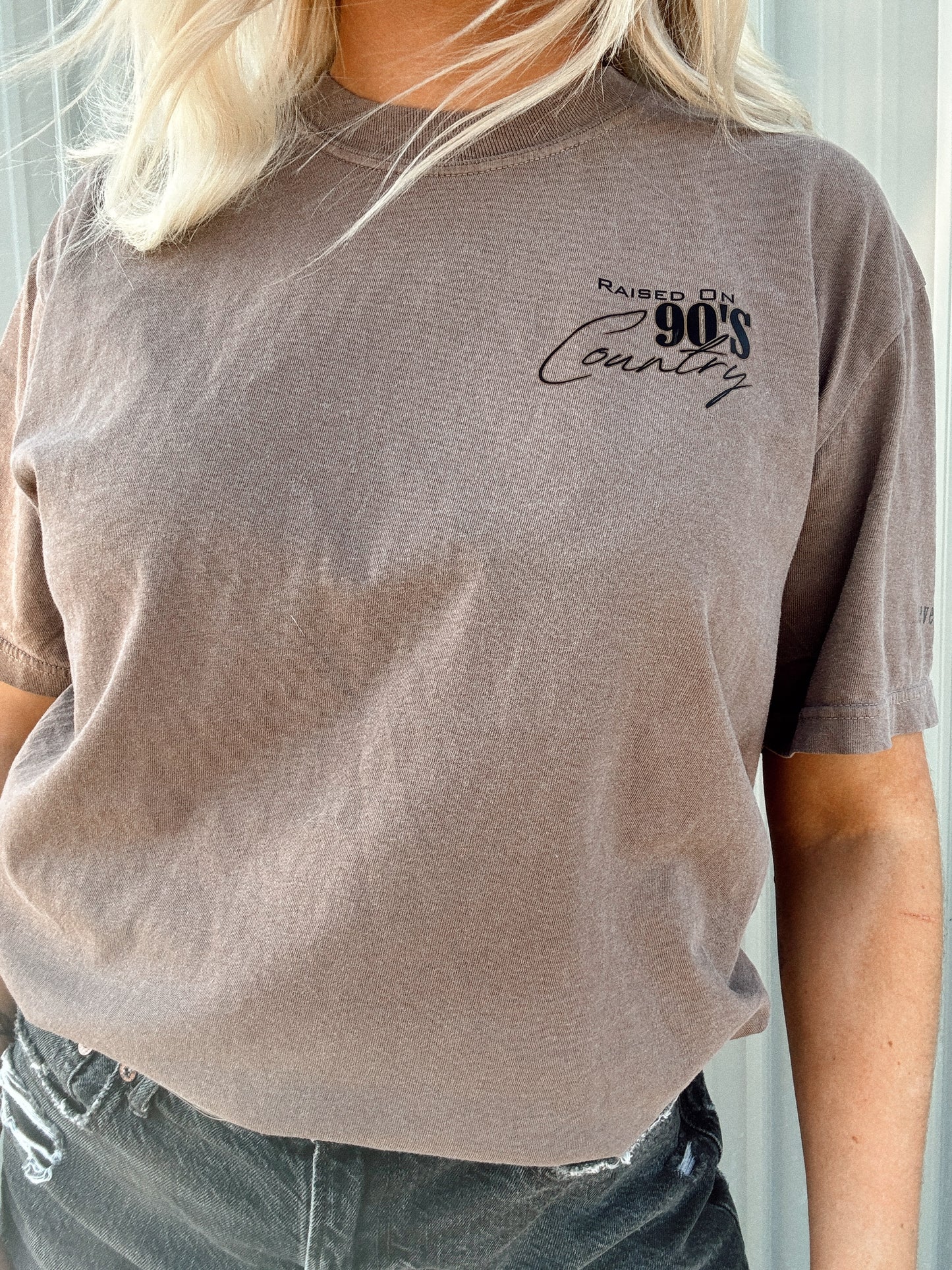 raised on 90’s country unisex tee