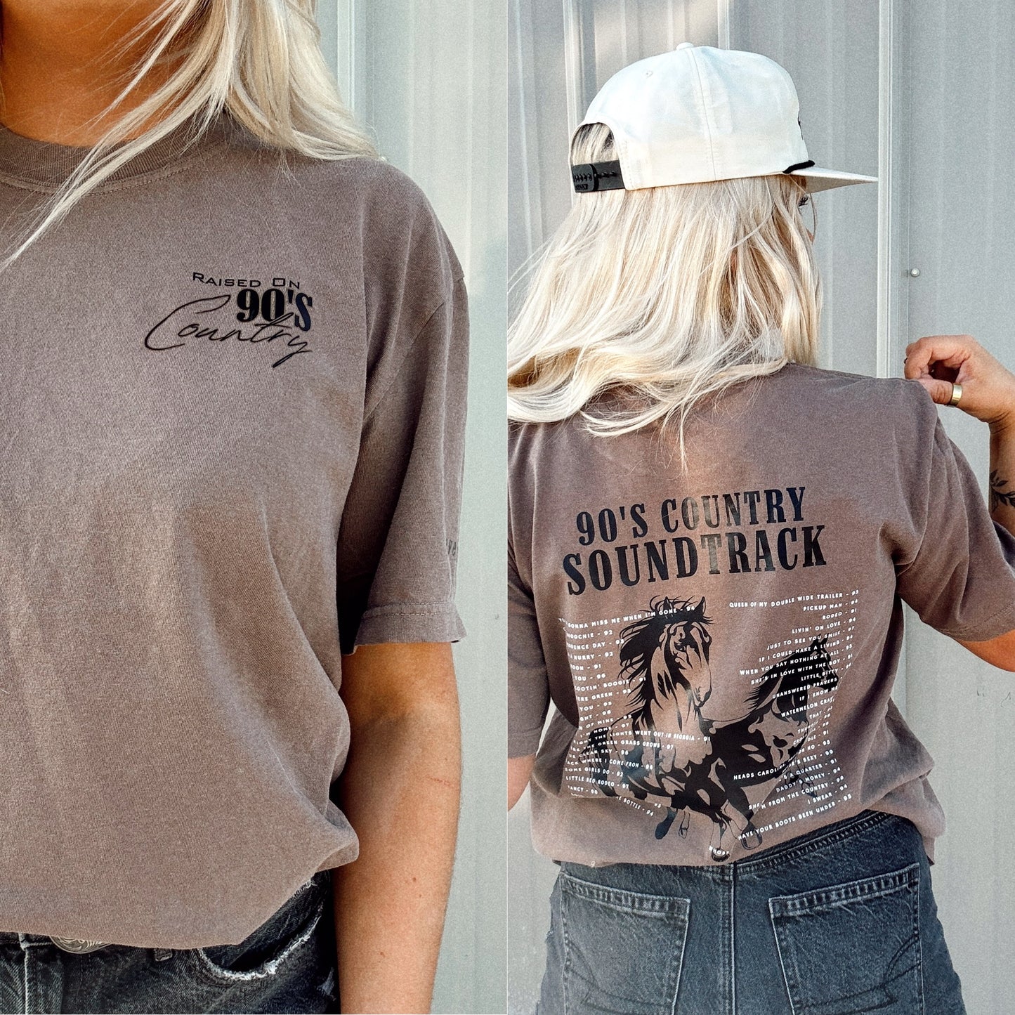 raised on 90’s country unisex tee