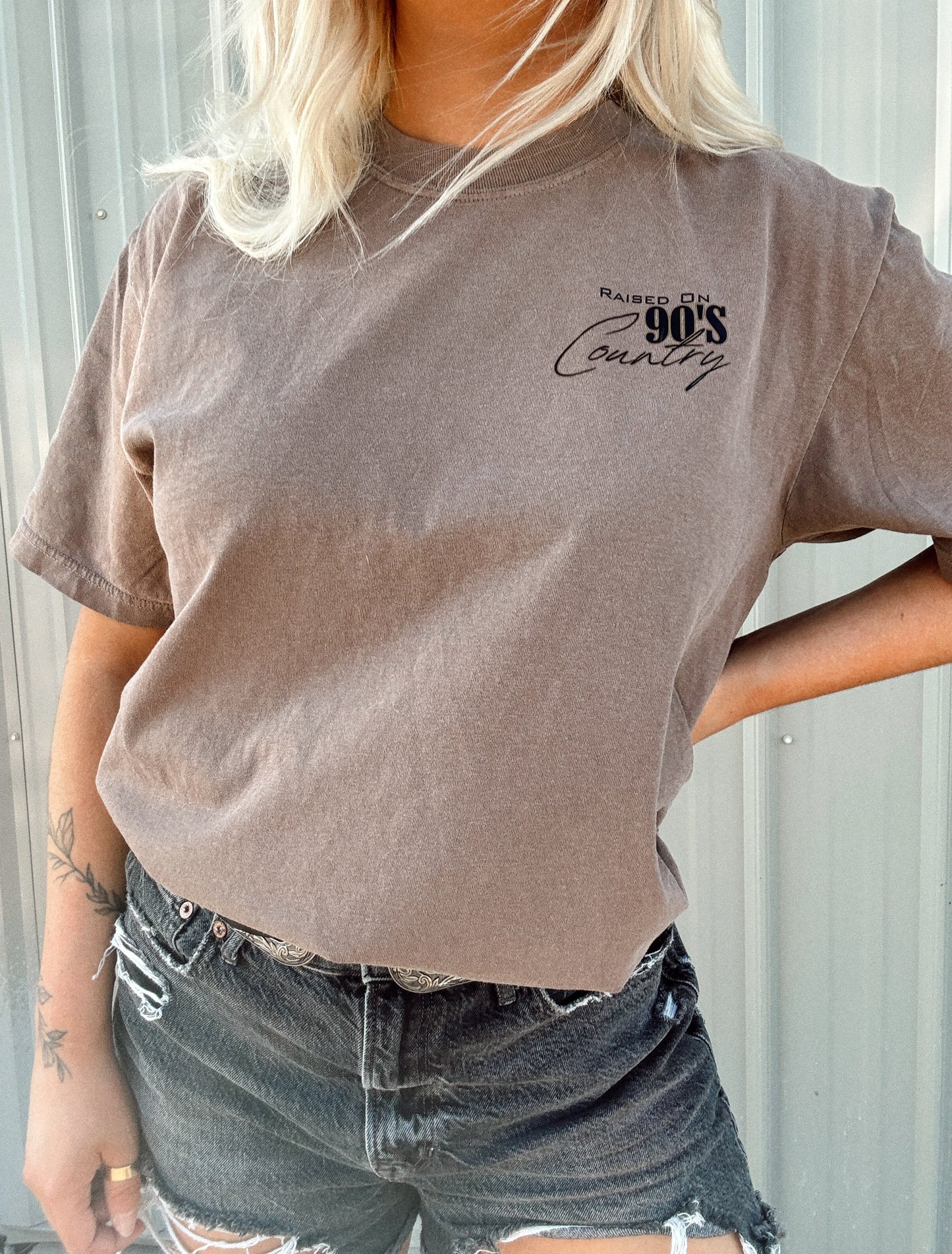 raised on 90’s country unisex tee